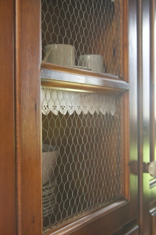 Detalle de mobiliario de madera